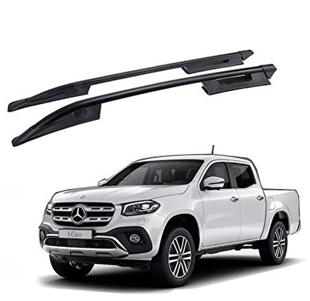 Mercedes X-Class (2015+) Port Bagaj (Tavan Çıtası) Falcon Siyah