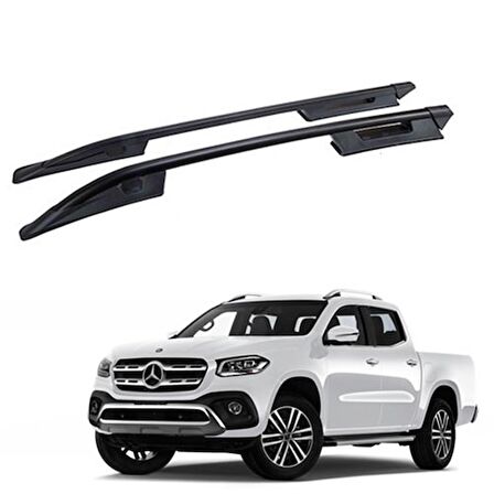 Mercedes X-Class (2015+) Port Bagaj (Tavan Çıtası) Falcon Siyah