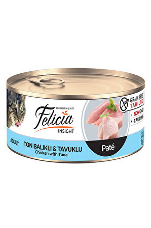 24'lü Tahılsız Premium Karışık Aromalı Kedi Konserve Maması Kedi Yaş Maması 85gr x 24 Adet