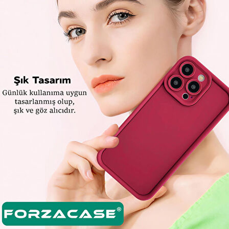 Forzacase Samsung Galaxy A15 uyumlu Flex Serisi Kamera Korumalı Darbeye Dayanıklı Silikon Kılıf