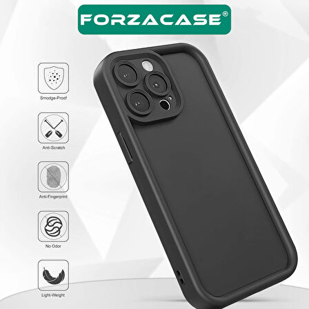 Forzacase iPhone 14 Pro Max uyumlu Flex Serisi Kamera Korumalı Darbeye Dayanıklı Silikon Kılıf