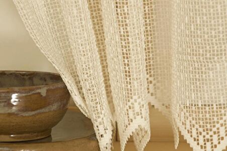 Massarelli File Tül Krem  1-2,5 Orta Sık Pile 