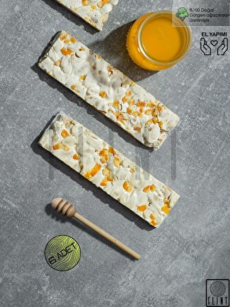Gürgen el yapımı ahşap bal kaşığı tahta reçel pekmez kaşığı sunum dekoratif kaşık 9 cm 6'lı