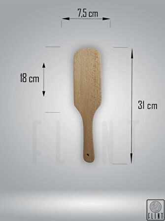 Gürgen ağacı el yapımı tahta ahşap spatula mutfak yemek servis kaşığı çevirgeç 31 cm