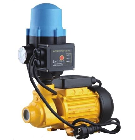 PM 45 0.5 HP 2 Kat 3 Daire Termik Korumalı Paket Hidroforu - Kablolu Hidromatlı