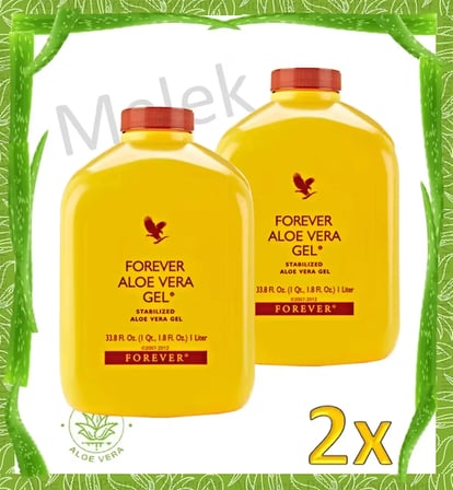Forever Aloe Vera Gel Sıvı Takviye Edici Gıda  2 x 1 L