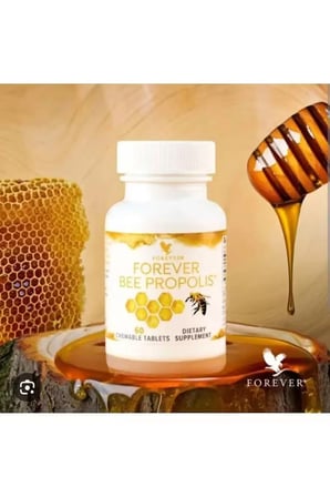 Forever Bee Propolis Propolis İçeren Takviye Edici Gıda 2 x 60 Tablet