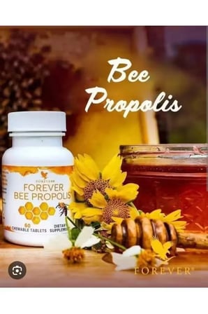 Forever Bee Propolis Propolis İçeren Takviye Edici Gıda 2 x 60 Tablet