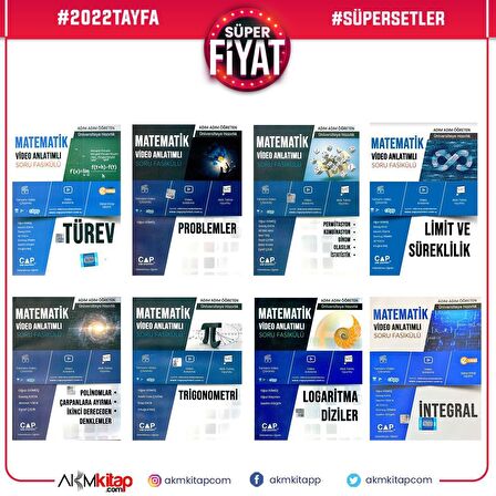 Çap Yayınları Fasikülleri 8 Kitap Set