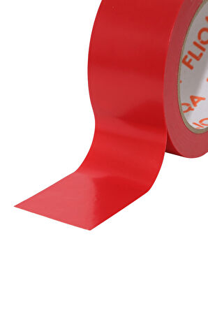 9102 Yer İşaretleme Bandı Kırmızı - 50mm x 30m - 1 Adet