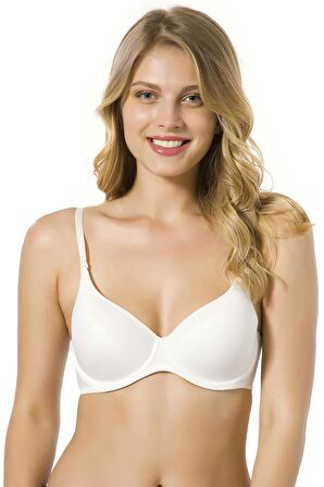 Le Jardin 9600-B Desteksiz-Balenli Pufidik Kaplı Micro Sütyen