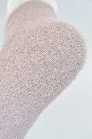 Nefes Alan Çorap Kadın Kadifemsi Özel Doku Mikro Pamuk 36-40