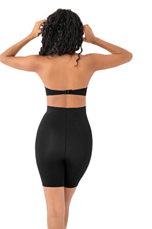 Korse Sepeti 3002 Kadın Lazer Kesim Yüksek Bel Paçalı Korse