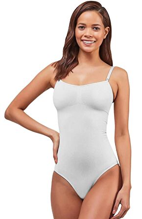 Elite Life K-14-876 Kadın Beden Küçülten İp Askılı Slip Body Korse