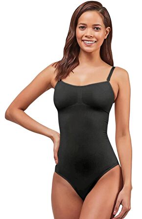 Elite Life K-14-876 Kadın Beden Küçülten İp Askılı Slip Body Korse