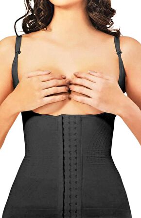 Elite Life K-10-975 Kadın Agraflı Göbek Toparlayıcı Sıkılaştırıcı Atlet Bel Korse