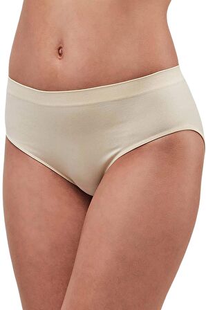 Elite Life A-01-811 Kadın Dikişsiz Yüksek Bel Esnek Slip Külot