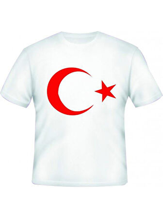 Dode Flora Çocuk Ay Yıldız Hilal Baskılı Tişört