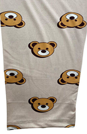 Kadın Ayıcık Desen Pijama Altı Milan - 104