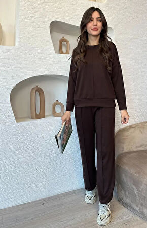 Kadın Vogsıgn Modal Çımalı Eşofman Takımı - 376
