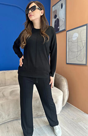 Kadın Vogsıgn Modal Çımalı Eşofman Takımı - 376