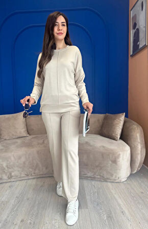 Kadın Vogsıgn Modal Çımalı Eşofman Takımı - 376