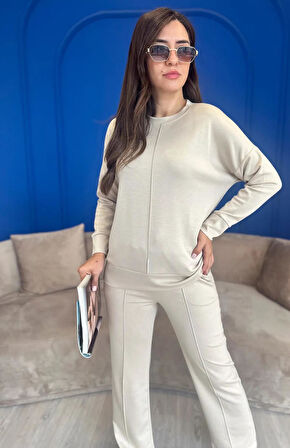 Kadın Vogsıgn Modal Çımalı Eşofman Takımı - 376