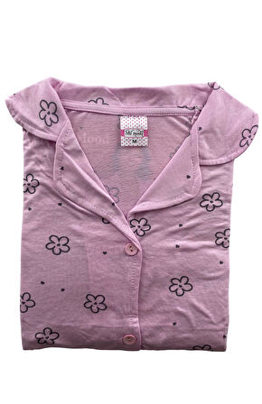 Kadın Çicekli Pijama Takım - 5362 - MRİA MD