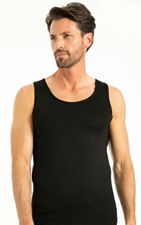 Erkek Kalın Askılı Bambu Atlet Q-EN - 600