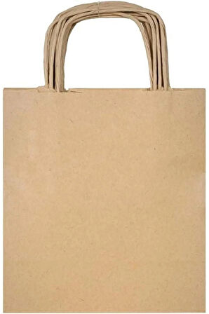 Kraft Çanta 33 x 18 x 33 (25 Adet) Kağıt Poşet Çanta Karton Çanta Hediyelik Poşet