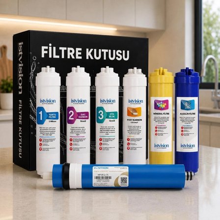 İstvision 7 Aşama İnline Orijinal Filtre Seti – Vontron Membran