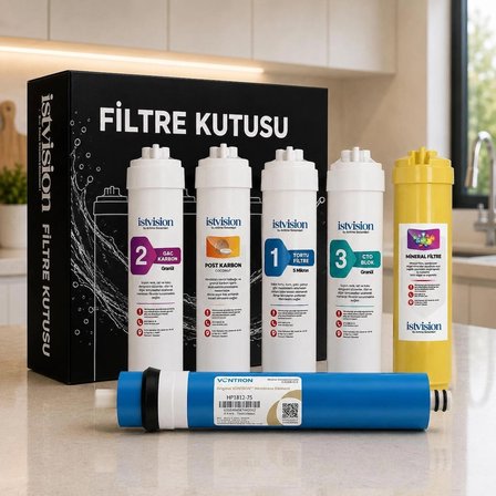 İstvision 6 Aşama İnline Orijinal Filtre Seti – Vontron Membran