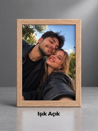 KİŞİYE ÖZEL IŞIKLI TABLO