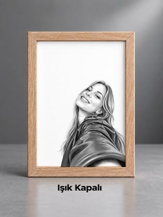 KİŞİYE ÖZEL IŞIKLI TABLO