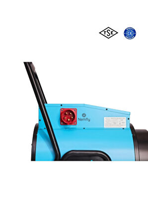 Nemfly FLY 15 KW Elektrikli Fanlı Endüstriyel Isıtıcı