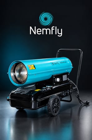 FLY50 Kw Dizel Fanlı Endüstriyel Isıtıcı
