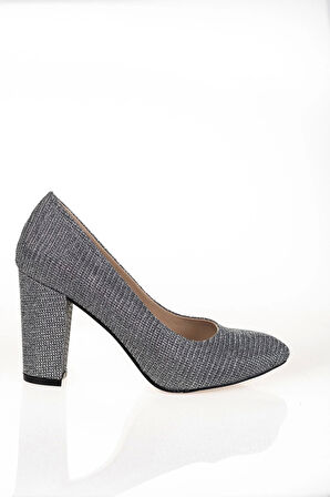 Kadın Moda Şık Gold Mercan Topuklu Klasik Ayakkabı Topuklu Düğün Nişan Gece Abiye Ayakkabısı