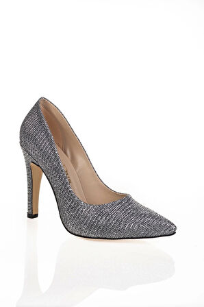 Kadın Moda Şık Mercan Aynalı Stiletto Topuklu Klasik Ayakkabı Düğün Nişan Gece Abiye Ayakkabısı