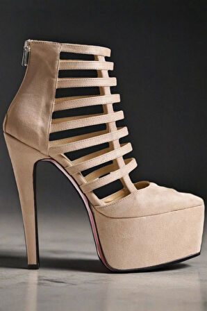 Stil Modern Kadın Platform Topuklu Platform Ayakkabı Özel Tasarım Gündüz Gece Abiye Ayakkabı