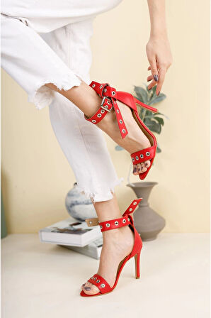 Stil Modern Kadın Kapsül Baret İnce Topuklu Ayakkabı Özel Tasarım Gündüz Gece Abiye Ayakkabı