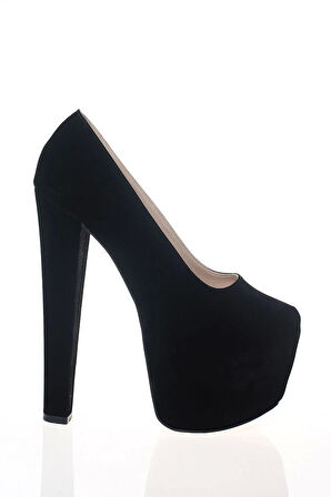 Kadın Moda Şık Fuşya Süet Yüksek Topuk Topuklu Zarif Tasarım Düğün Nişan Gece Abiye Ayakkabısı