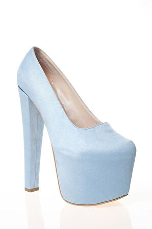 Kadın Moda Şık Fuşya Süet Yüksek Topuk Topuklu Zarif Tasarım Düğün Nişan Gece Abiye Ayakkabısı