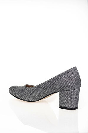 Kadın Moda Şık Gold Klasik Ayakkabı Topuklu Zarif Tasarım Düğün Nişan Gece Abiye Ayakkabısı