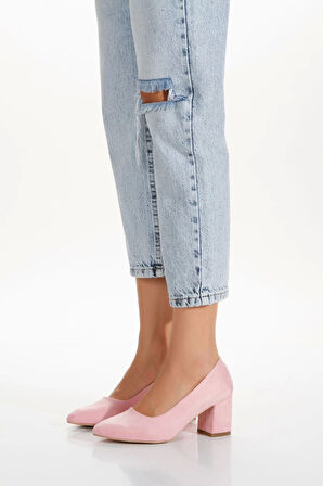 Kadın Moda Şık Klasik Kısa Düğün Nişan Gece Abiye Ayakkabısı