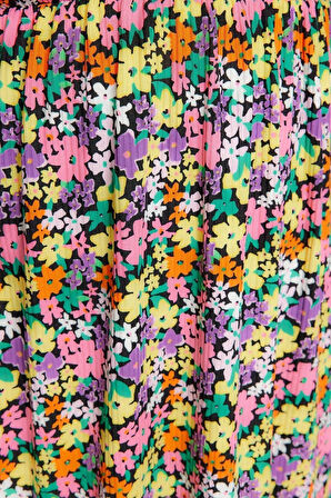 Yeni Slim Casual Günlük Kaşkorse Örme V Yaka Kısa Kol Skater Mini Boy Büyük Beden Elbise