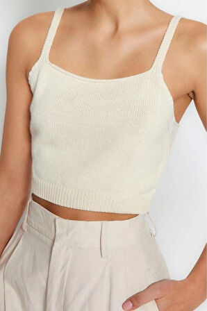 Kadın Moda Şık Regular Bisiklet Yaka Uzun Kol Ajurlu Düğme Detaylı Delikli Bluz-Hırka Takım