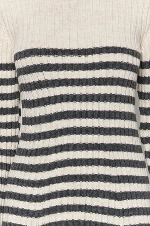 Yeni Slim Casual Günlük Fitilli Triko Dik Yaka Uzun Kol A-Line Maxi Boy Elbise
