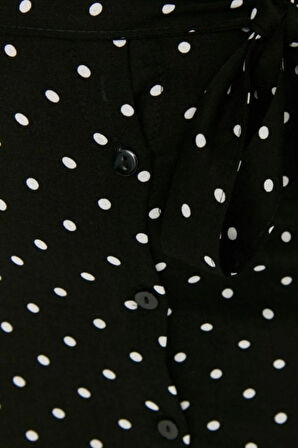 Yeni Rahat Casual Günlük Shally Dokuma Gömlek Yaka Kısa Kol A-Line Maxi Boy Büyük Beden Elbise