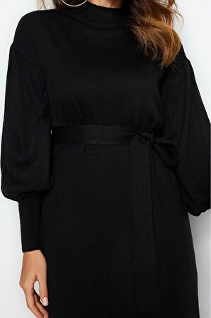 Yeni Regular Casual Günlük Tek Plaka Dokuma Bisiklet Yaka Uzun Kol A-Line Maxi Boy Tesettür Elbise