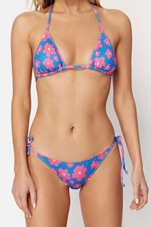 Üçgen Bikini Takımı Ayarlanabilir Askılı Çıkarılabilir Pedli Deniz Havuz Plaj Mayo